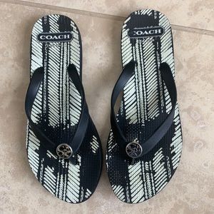 coach flip flops